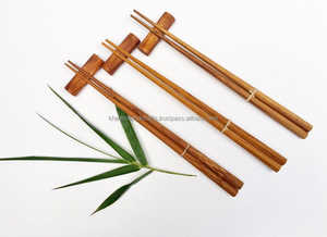 ตะเกียบไม้แบบใช้ซ้ำได้หรูหราไม่ลื่นและทนทานต่อการแตกเป็นชิ้นๆสำหรับธุรกิจอาหารและงานเลี้ยงที่วุ่นวาย - Product Image 2