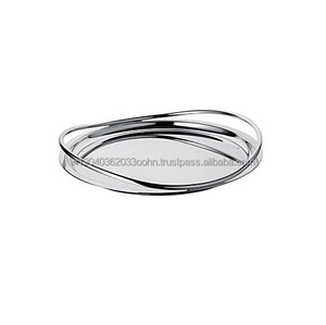 Plateaux de service en métal galvanisé haut de gamme dans des formes de tailles personnalisées et polonais pour la décoration de table et les cadeaux pour l'exportation - Product Image 5