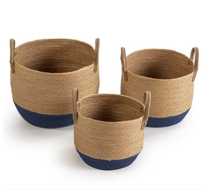 Cestas de Seagrass Sostenibles al por Mayor para Pedidos a Granel |   Hecho a mano en Bangladesh |   Organizador de Cocina y Almacenamiento Tejido Ecológico - Product Image 2