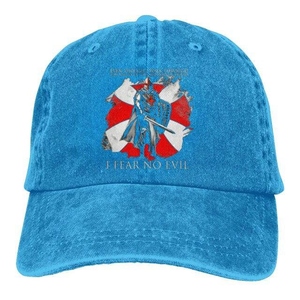 Casquette de baseball des Templiers - Casquette brodée de qualité supérieure « I FEAR NO EVIL » - Product Image 2
