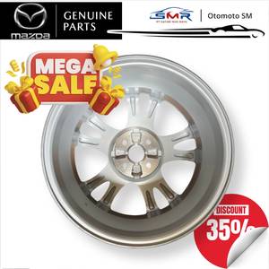 Jantes en alliage 9965786560 16x6 1/2J Offset 50 Argent 10 branches pour Mazda 2 Non Sky DE Pièces d'origine - Product Image 3