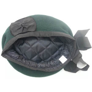Chapeau en laine acrylique vert écossais Balmoral OEM ODM, casquette Highland Balmoral personnalisée, vente en gros 2026 - Product Image 3