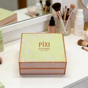 Boîte cadeau magnétique en papier, design personnalisé, mini boîte cadeau pour parfum 10 ml avec insert, vente chaude - Product Image 1