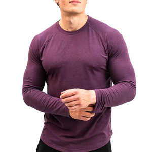 Camiseta de Manga Corta para Hombre, Cuello Redondo, Color Sólido, Corte Holgado, Estilo Casual, Tejido de Punto, 100% Algodón, Color Granate, Logotipo Frontal Serigrafiado - Product Image 6