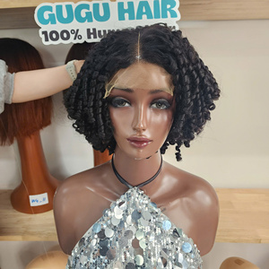 Pixie Curly <b>Wig</b> Natural Color Vietnamese Hair 100% Human Hair Wholesale Prices Human Hair <b>Wigs</b> 14 inches - Product Image 1