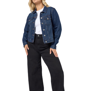 Chaqueta Vaquera para Mujer Talla Grande, Tela al por Mayor, Personalizable, Muestra Gratuita, Mejor Calidad - Product Image 5