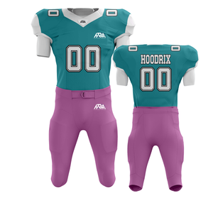 Custom American Football Uniform Set Professional Stitched Tackle Twill Jersey & Integrated <b>Padded</b> Pant American Football Wear - Product Image 2