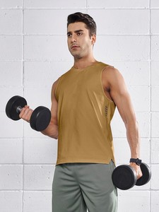 Débardeur Homme Tendance Écologique Sans Manches Coupe Musclée Moderne Gilet Décontracté Streetwear Été Anti-UV Respirant OEM ODM - Product Image 3