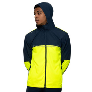 OEM Wholesale Unisex Pullover Hooded Windbreaker <b>Jacket</b> <b>Ski</b> Color Blocked Design Custom Logo Loose Fit for Winter High Street - Product Image 2