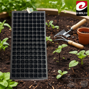 Bandeja de Vivero 8x16 con 128 Compartimentos, Cajas para Plántulas para una Gestión Eficiente de Plantas - Product Image 2