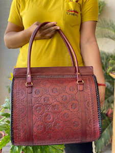 Handmade Tote <b>Bag</b> Causal Stylish Buffalo Leather <b>Bag</b> Vintage Hobo <b>Bag</b> - Product Image 4