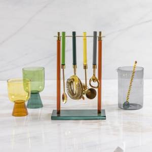 Elegant <b>drink</b> station marble cocktail <b>stand</b> premium bartender kit home entertaining essentials classy doxology tools - Product Image 5
