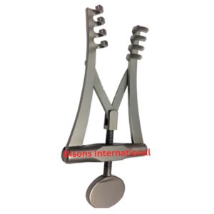 Retractor Mastoides Manual Allport BISONS de Acero Inoxidable, Instrumento Quirúrgico ORL, Herramienta de Retracción Autoestable para Cirugía de Oído - Product Image 3