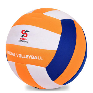 Solid Trader Superior Quality Soft Surface Professional <b>Training</b> <b>Ball</b> Enhanced Hand Feel Reliable Indoor Outdoor Volleyball - Product Image 2