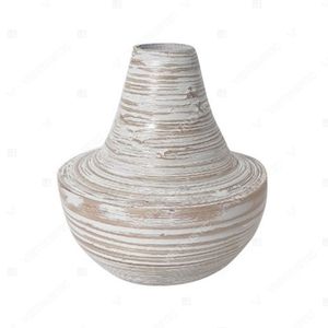 Jarrón Floral Vintage Vietrustic, Jarrón de Bambú Tejido, Macetas Grandes para Plantas de Interior para Sala de Estar - Product Image 2