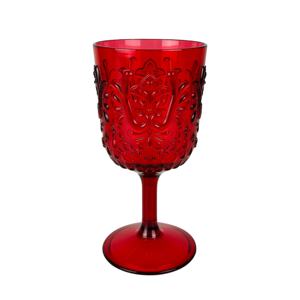 Verre à vin en plastique incassable gaufré pour fête de Noël, restaurant - Product Image 2