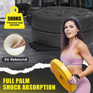 Gants de musculation en cuir personnalisables fabriqués en usine, demi-doigts, avec support de poignet, séchage rapide, antidérapants, meilleur prix, vente en gros pour la gym - Product Image 4