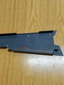 Plaque de montage ventilée en tôle d'acier thermolaquée pour armoire de commande industrielle, personnalisable OEM (marque et modèle) - Product Image 3