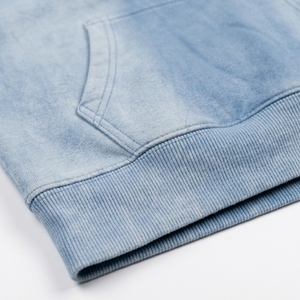 Sudadera con Capucha para Hombre, Estilo Casual, Color Degradado, Manga Larga, con Bolsillo Tipo Canguro - Product Image 4