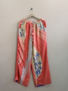Assorted Lot Of Sari <b>Silk</b> Pajama Pants Wide Leg Loose Fit <b>Trouser</b> - Product Image 4