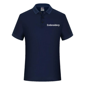 เสื้อโปโลแบบยูนิเซ็กซ์สั่งทำได้ ผ้าฝ้าย 100% ระบายอากาศดี ขายส่ง แขนสั้น ลายดอกไม้ สำหรับผู้ชาย - Product Image 2