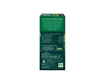 Té Verde Tulsi Orgánico de India con Granada, 25 Bolsitas de Té Tulsi Original, 25 Bolsitas de Infusión, 1 Bolsita x 1.74 g cada una - Product Image 4