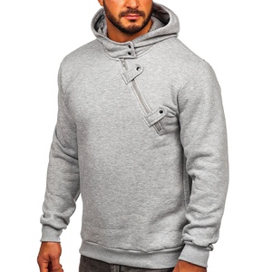 Forro reforzado de 3 capas a prueba de viento resistente a la abrasión, talla grande, Sudadera con capucha multifuncional para motocicleta, cremallera de marca - Product Image 3