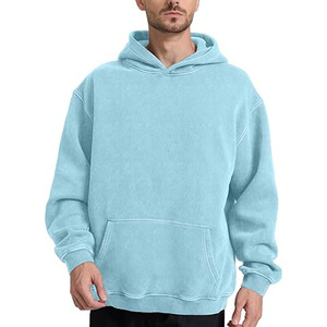 Sweats à capuche pour hommes 300 GSM Tie-Dye Acid Wash doublés, écologiques, avec logo personnalisé, poids lourd, haute qualité, unisexes - Product Image 3
