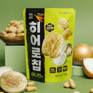 [Dailymeal] Savory Onion Protein Chip <b>Snack</b> Non-Fried Crispy High Fiber Low Calorie Korean Bokthing Hero Chip Onion Protein - Product Image 3