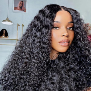 ผมมนุษย์ดิบที่ดีที่สุดราคาดังนั้นBouncing Curly Wavyผมต่อวิกผมมนุษย์ 360 ลูกไม้ขายร้อนผลิตภัณฑ์ 2024 - Product Image 1