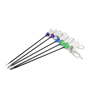 Pinzas de agarre laparoscópicas desmontables, juego de instrumentos quirúrgicos manuales de acero inoxidable, varios tamaños, alta calidad - Product Image 6