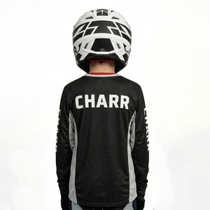 ชุดเสื้อเจอร์ซีย์มอเตอร์ครอส MX คุณภาพสูงสำหรับผู้ชาย ระบายอากาศได้ดี แห้งเร็ว ผลิตจากผ้าสแปนเด็กซ์/โพลีเอสเตอร์ รับสั่งพิมพ์ลายตามแบบ บริการ OEM - Product Image 6