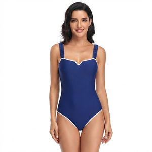 Trajes de Baño Personalizados para Mujer, Estilo Nuevo, Lisos, con Logotipo Frontal Personalizado, Servicio OEM, Bikinis de Playa en Venta - Product Image 1