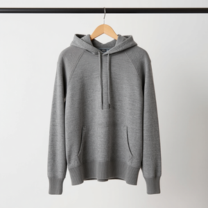 Merino Wool Blend <b>Long</b> <b>Sleeve</b> Hoodie Lightweight Thermal <b>Base</b> <b>Layer</b> T-Shirt with OEM ODM Customization - Product Image 3