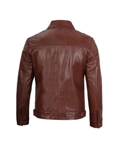 Premium <b>Mens</b> <b>Leather</b> <b>Jacket</b> Vintage Genuine <b>Leather</b> Timeless Classic Fashion Comfortable Everyday Wear - Product Image 3