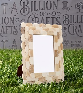 100% Natural Bone <b>Photo</b> <b>Frame</b> Handmade Rectangular Foldable Tabletop Elegant <b>Ornate</b> Design Picture Display for Home Office Gift - Product Image 1