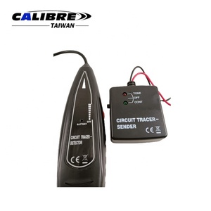 Testeur de batterie sans fil certifié CE TAIWAN CALIBRE avec écran LCD, détecteur de circuit court/ouvert automatique, traceur, sonde DC 6-42V - Product Image 2