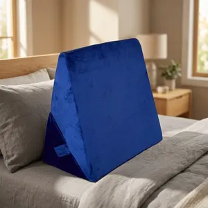 High on Demand <b>Bed</b> <b>Back</b> Rest Pillow with Soft Filling <b>Back</b> and Neck <b>Support</b> <b>for</b> Home Bedroom Available With Attractive Packaging - Product Image 1