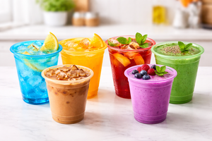 Degradable Custom-Colour Polypropylene PP <b>Plastic</b> <b>Cup</b> Natural 6, 8, 10, 12, 14, 16 Oz for Party Drink made in Indones - Product Image 6