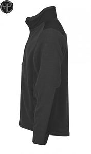 Chaqueta de Forro Polar Grueso para Hombre, Personalizada al por Mayor, con Cuello Alto, Cremallera y Cierre, Chaqueta de Forro Polar para Senderismo al Aire Libre - Product Image 3