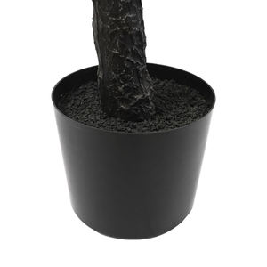 Arbre artificiel Ficus Lyrata au toucher réaliste, grand faux figuier à feuilles de violon pour la décoration intérieure de la maison, du jardin et du bureau - Product Image 5