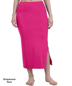 <b>Shapewear</b> Rani Women High Waist Pencil <b>Skirt</b> Solid Color Side Slit Knee Length Stretchable Slimming <b>Skirt</b> All Seasons - Product Image 1