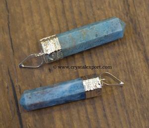 Septerian Pencil Pendants Handmade Pencil <b>Cut</b> <b>Stone</b> <b>for</b> Energy Healing, Earthy Tones & Boho Jewelry Lovers - Product Image 6