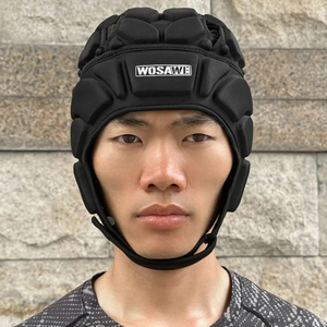 Casco Protector de Fútbol con Acolchado de Esponja EVA, Anticolisión, Absorción de Impactos, Casco de Portero, Protector y Transpirable - Product Image 1