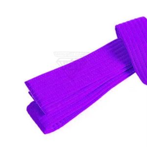 เข็มขัดศิลปะการต่อสู้สีม่วงแบบหนา ทอจากผ้าฝ้าย เข็มขัดบีเจเจสำหรับมืออาชีพ อุปกรณ์จูจิตสูสำหรับระดับชั้น  แบบหลายชั้น สำหรับฝึกซ้อมการต่อสู้ - Product Image 5