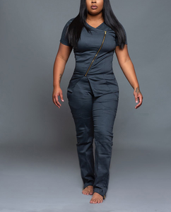 Conception d'uniformes d'infirmière tendance, ensemble de blouses d'infirmière personnalisées en couleur, personnalisation en usine, LOGO, matériaux pour uniformes d'hôpital - Product Image 5