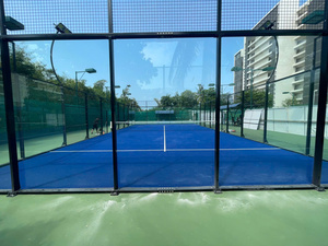 Pista de Pádel Profesional para Interiores y Exteriores, Equipo Phuoc Thinh, Pista Panorámica Completa, la Mejor Oferta Global para Clubes de Pádel - Product Image 4