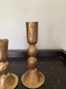 <b>Gold</b> Ball <b>Candle</b> Stands Vintage <b>Candle</b> Holder Living Room Decor Decorative <b>Gold</b> <b>Candle</b> Stand Round Metal <b>Candle</b> Holder - Product Image 4