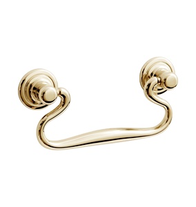 Tirador de Gabinete de Latón Brillante de Moda, Personalizado para Dormitorio, Cocina, Cajón, Tirador en T de Metal - Product Image 1