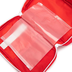 Bolsa de primeros auxilios profesional de cuero con organizador de medicamentos portátil para coche, oficina, hogar y emergencias al aire libre a bajo precio. - Product Image 4